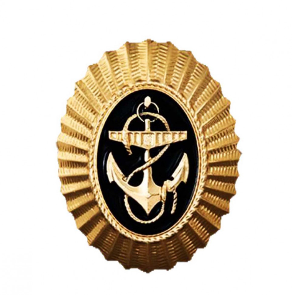 Кокарда рядового состава ВМФ РФ (овал на пилотку)