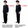 Шеврон Полиция Образовательные учреждения МВД России вышитый темно-синий