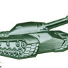 Эмблема петличная Танковые войска полевая