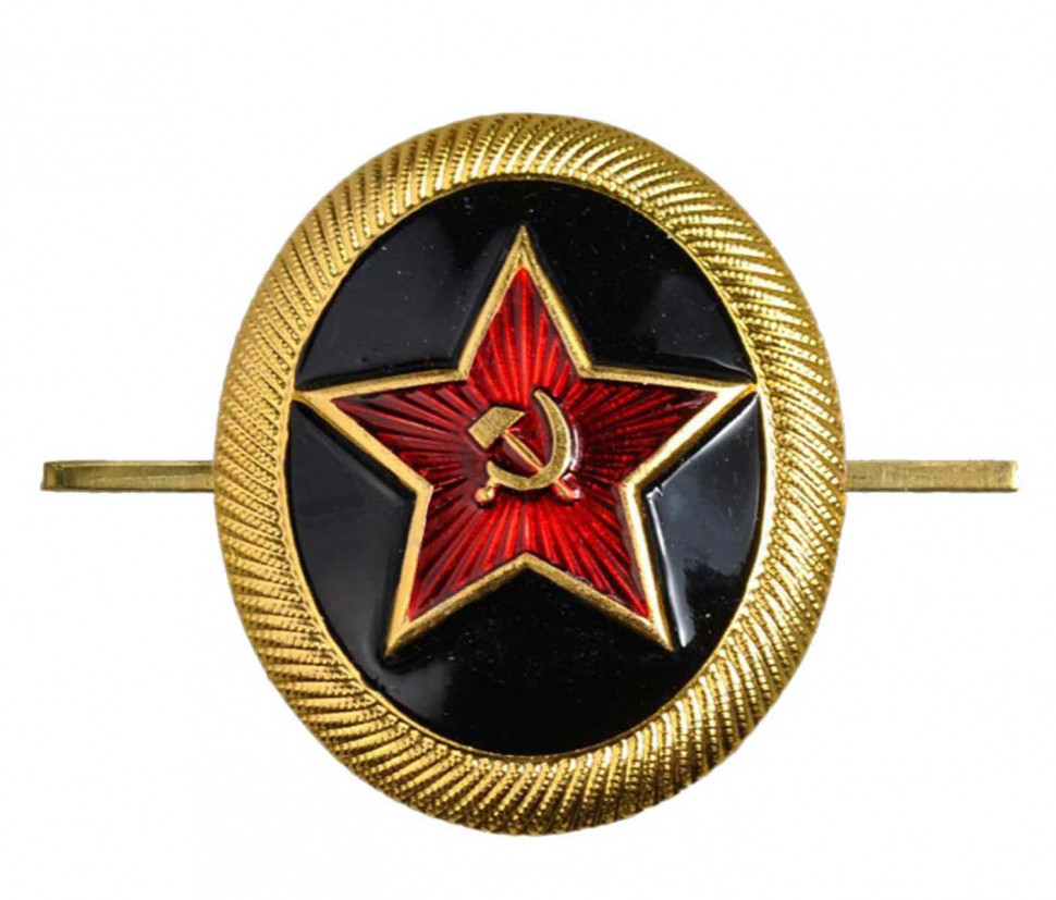 Кокарда Морской Пехоты СССР (овал со звездой)