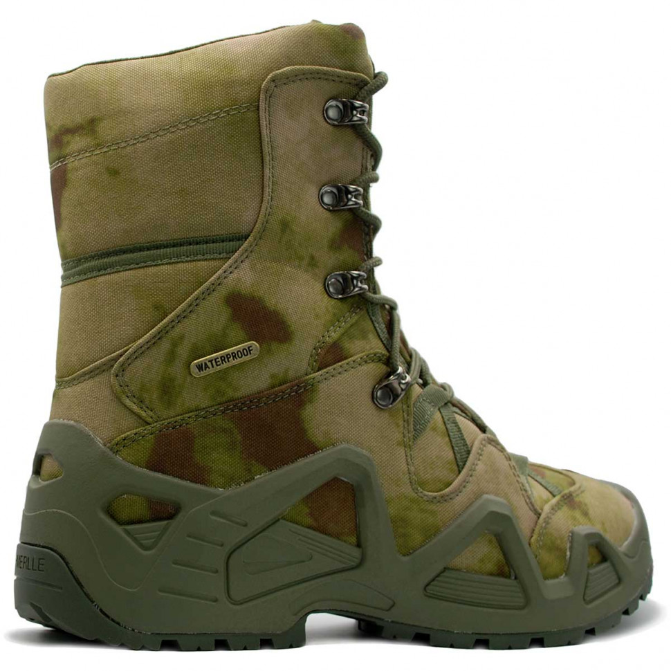 Высокие тактические ботинки M6-MERLLE HIGH (камуфляж зеленый)