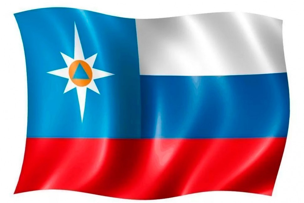  Флаг МЧС России представительский