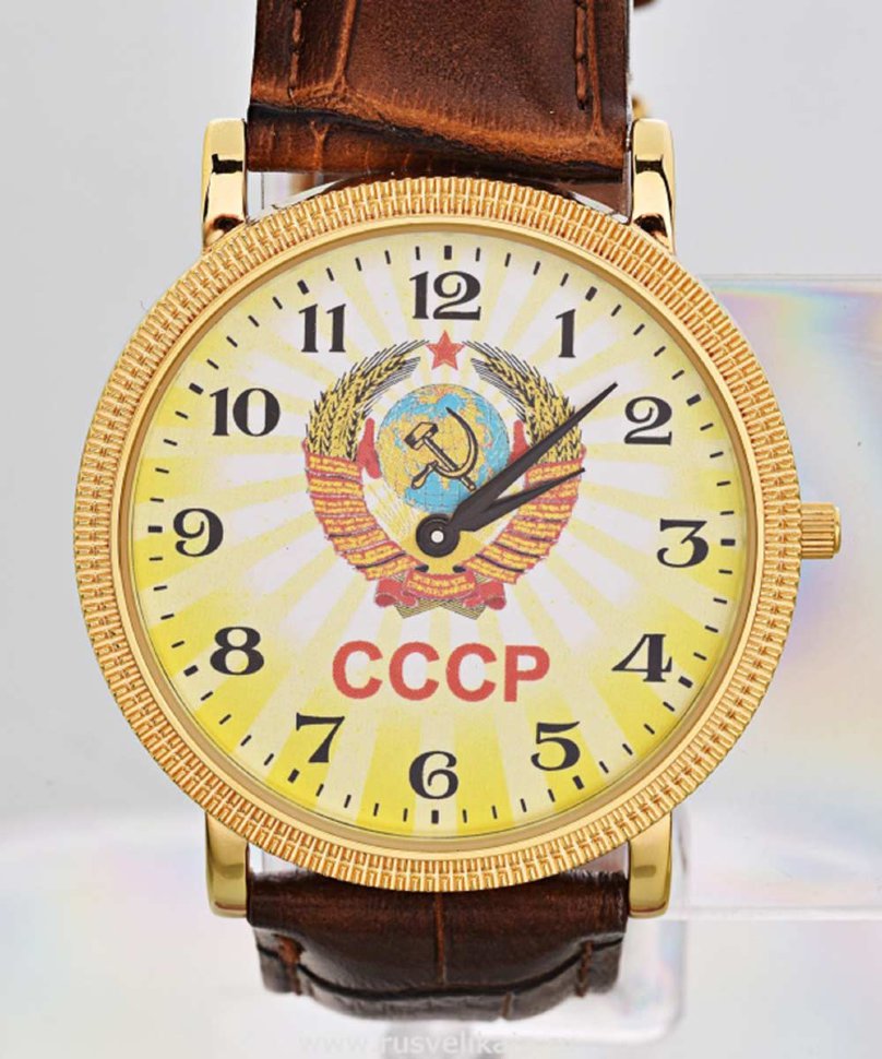 Часы Слава «Патриот» Герб СССР 1019551/1L22
