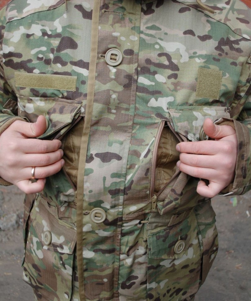 Куртка Тактическая Garsing «ГРУ» Smoke Демисезонная (Мох) GSG-10