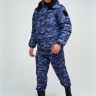 Куртка Росгвардии зимняя укороченная на мембране (синяя точка)
