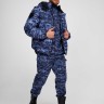 Куртка Росгвардии зимняя укороченная на мембране (синяя точка)