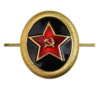 Кокарда Морской Пехоты СССР (овал со звездой)
