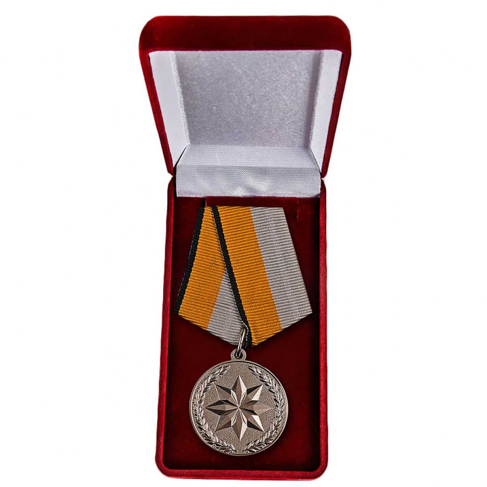 Медаль «За Достижение В Области Развития Инновационных Технологий» В Наградном Футляре (МО РФ)