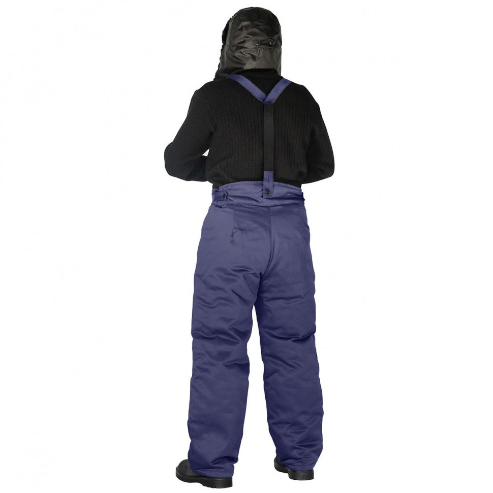 Теплые зимние брюки «Фаворит» для рабочих темно-синие
