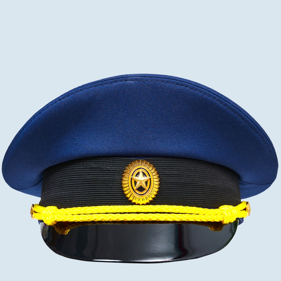 Фуражка офисная ВКС (ВДВ) РФ (синяя)