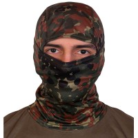 Маска-подшлемник трикотажная с одной прорезью (Flecktarn)