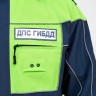Ветровка ДПС с сигнальными вставками (микро рипстоп, мембрана)