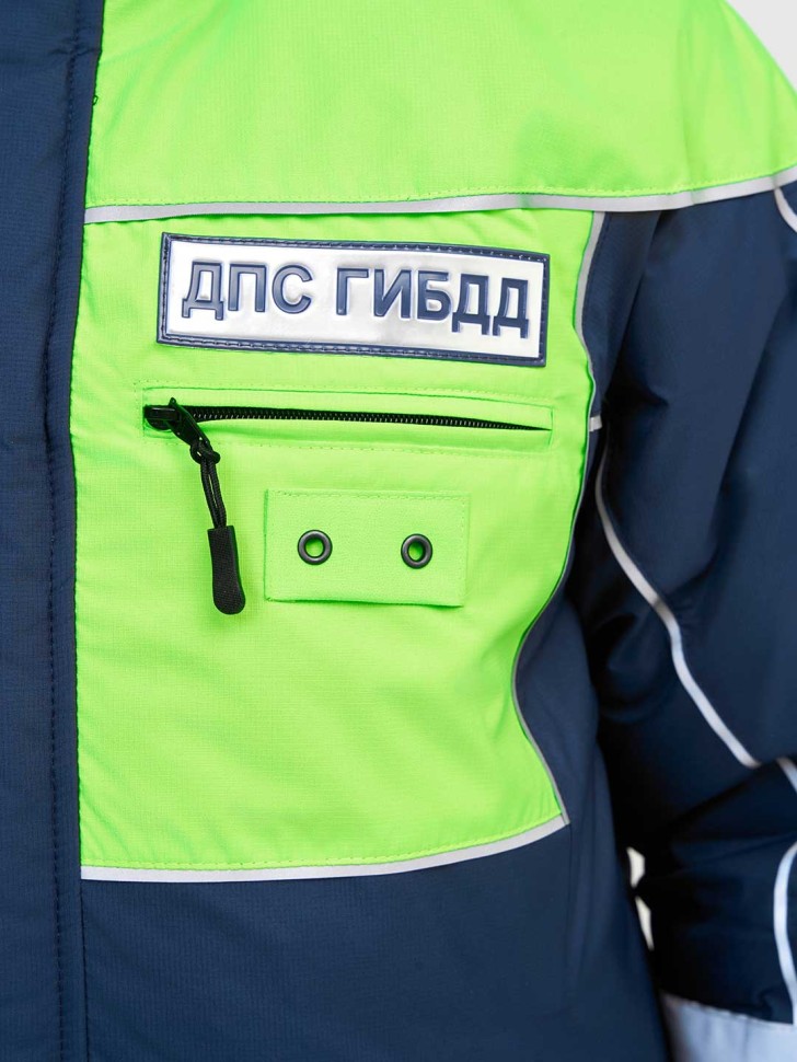 Костюм ДПС ГИБДД зимний нового образца (микро рип-стоп, мембрана, холлофайбер) приказ 777