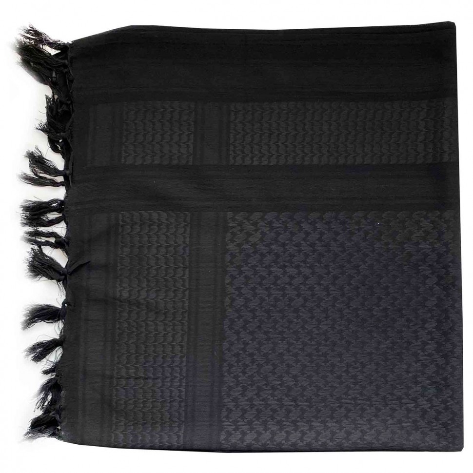 Черный мужской платок-шемаг (камуфляж)