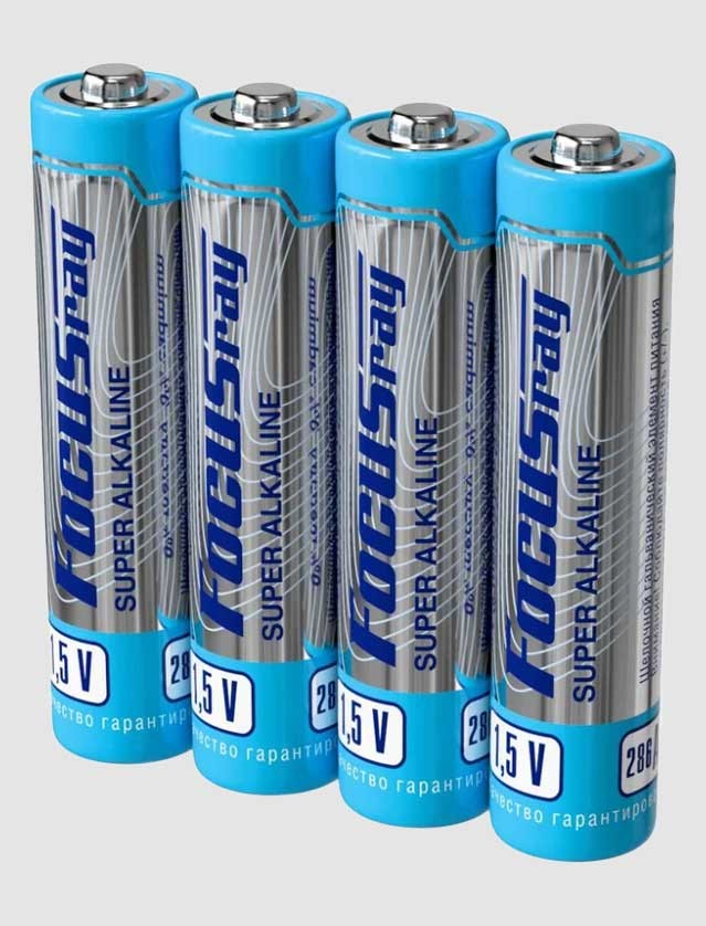 Батарейки FOCUSray SUPER ALKALINE LR03/S4