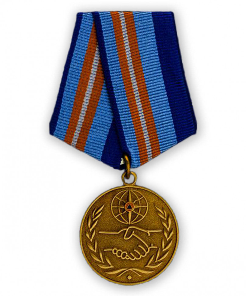 Медаль «За Содружество Во Имя Спасения» (МЧС РФ)