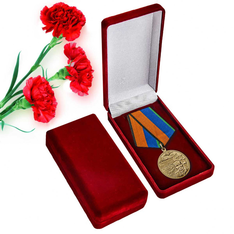 Медаль «Генерал армии Маргелов» в наградном футляре