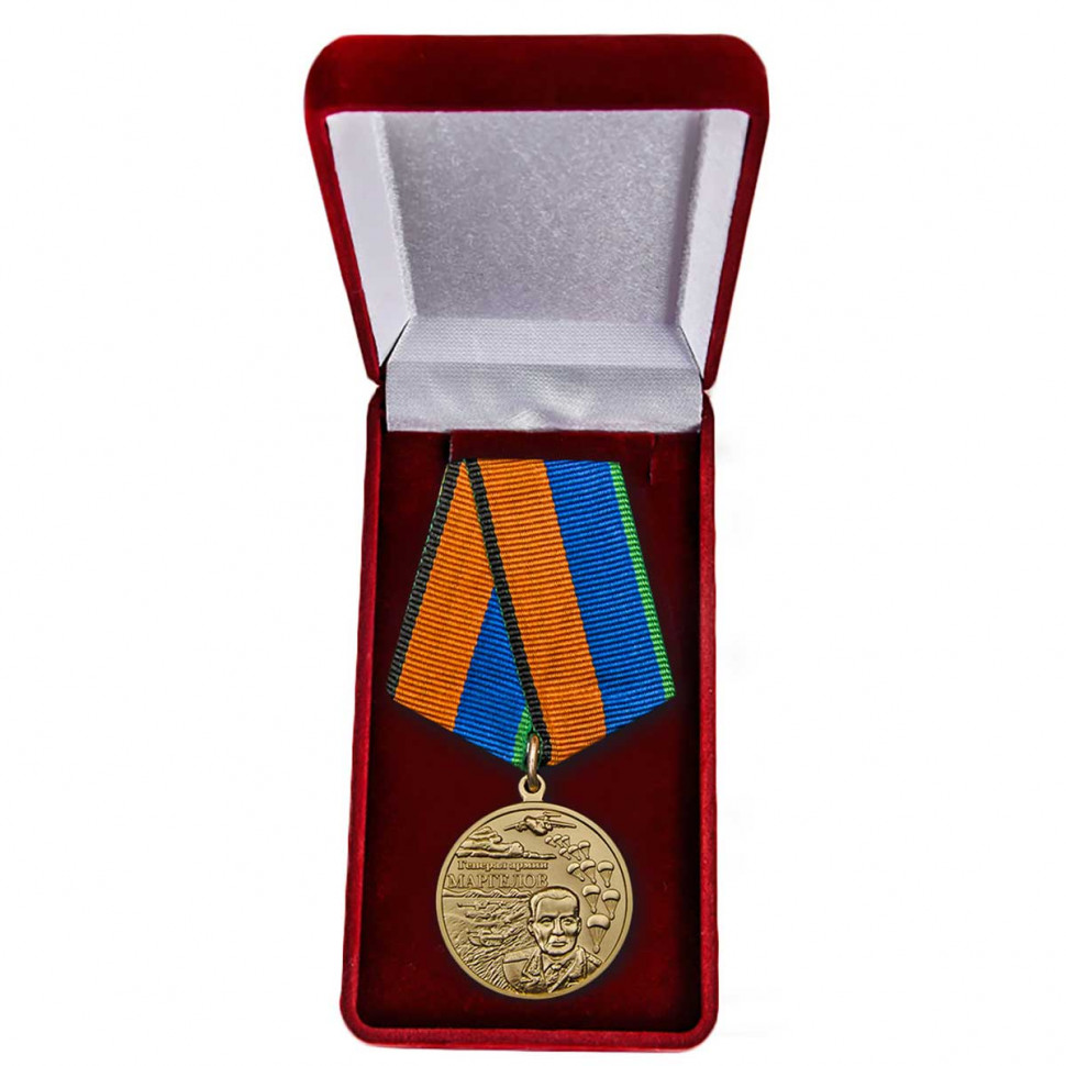 Медаль «Генерал Армии Маргелов» МО РФ (Наградной Футляр)