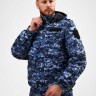 Куртка Росгвардии укороченная демисезонная на мембране (синяя точка)