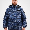 Куртка Росгвардии укороченная демисезонная на мембране (синяя точка)