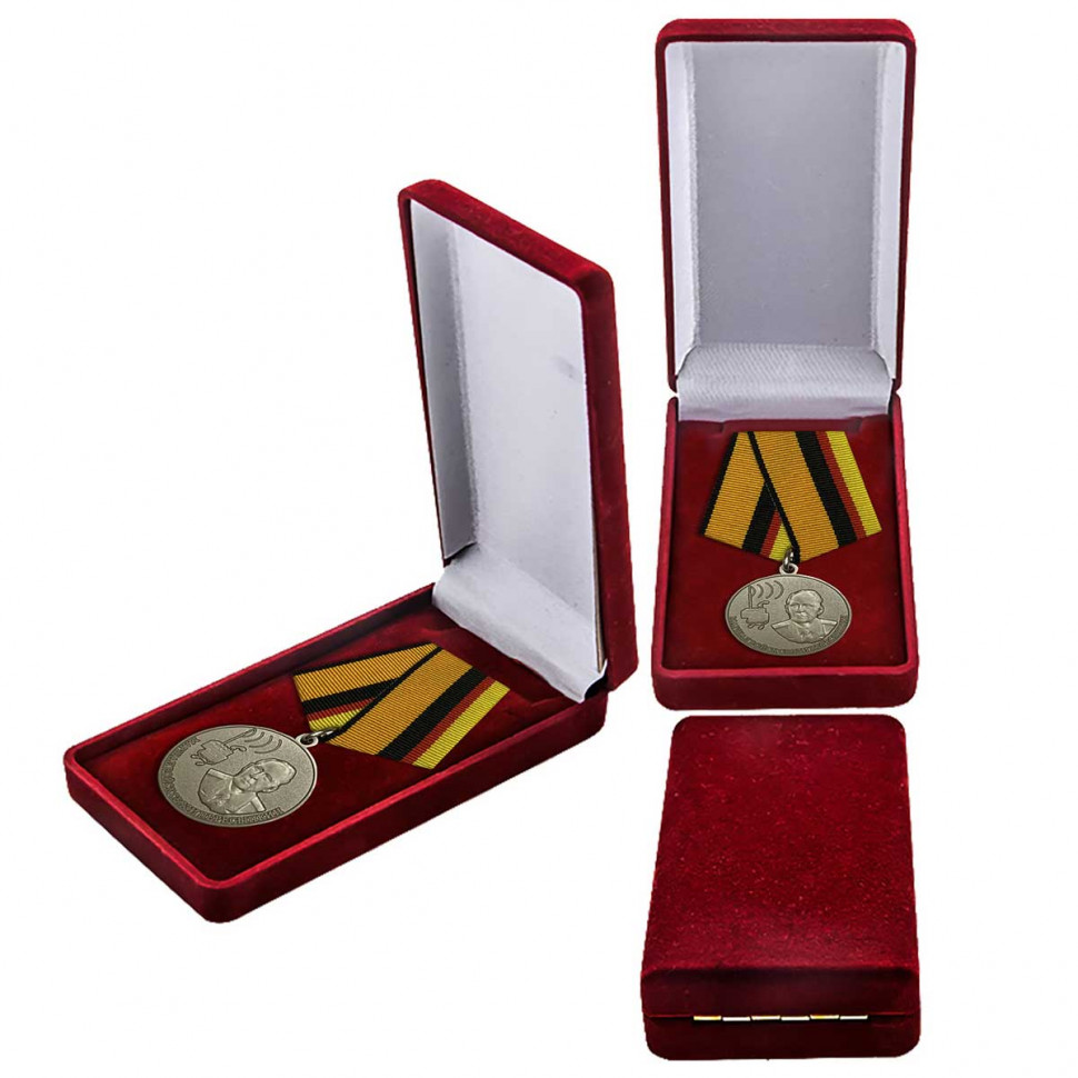 Медаль «Маршал Войск Связи Пересыпкин» МО РФ (Наградной Футляр)