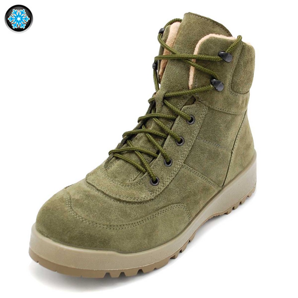 Ботинки утепленные с флисом м.50525о «DELTA FLEECE OLIVE»