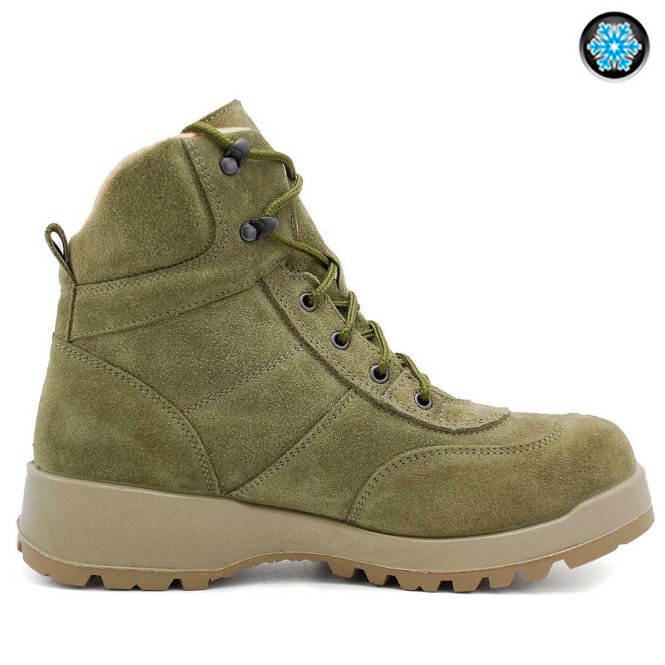 Ботинки утепленные с флисом м.50525о «DELTA FLEECE OLIVE»