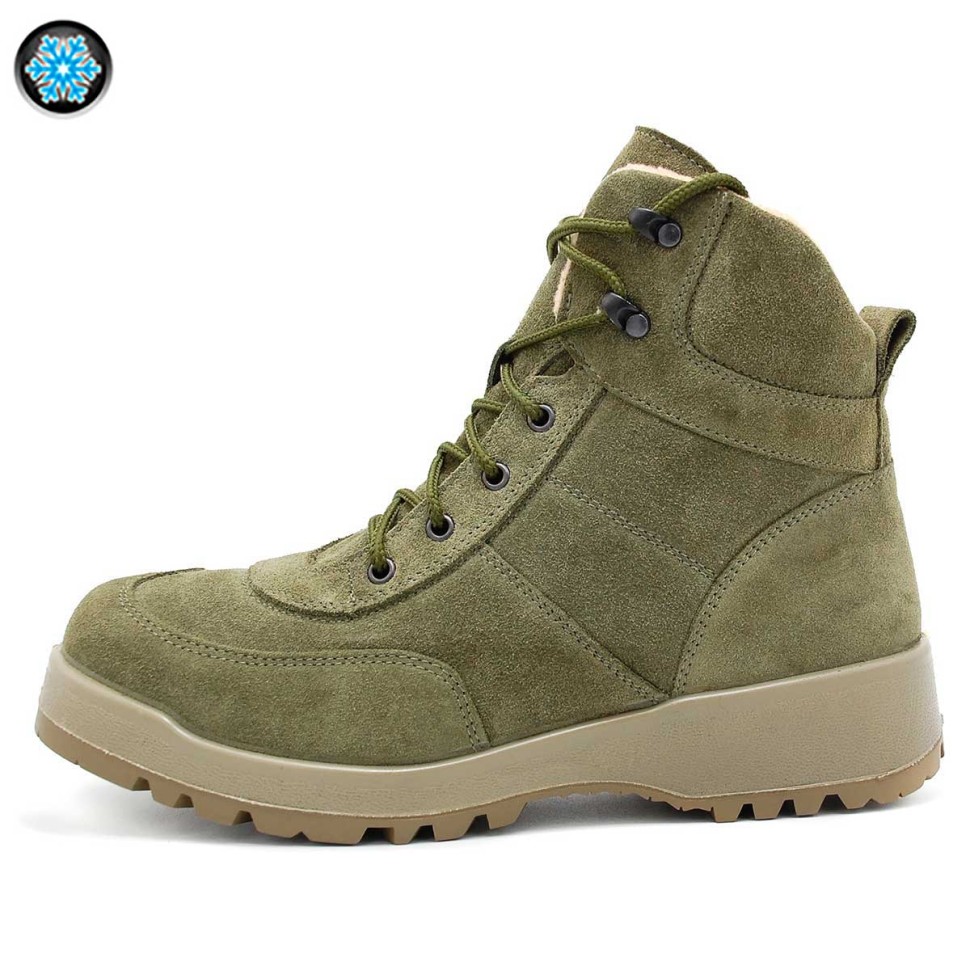 Ботинки утепленные с флисом м.50525о «DELTA FLEECE OLIVE»