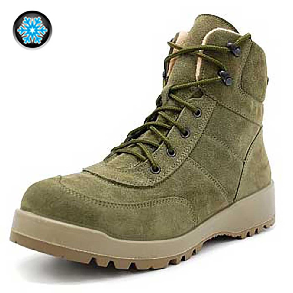 Ботинки утепленные с флисом м.50525о «DELTA FLEECE OLIVE»