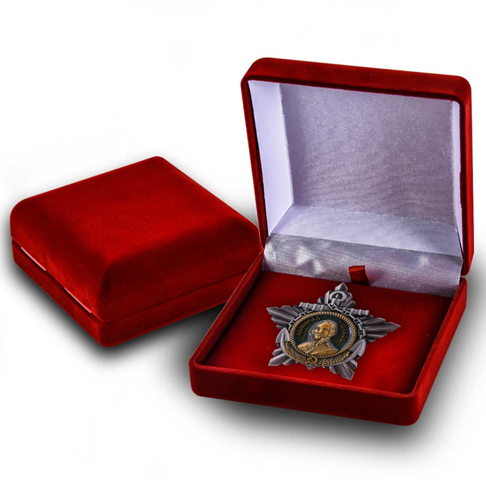 Знак «Орден Ушакова» 1 Степени В Подарочном Футляре