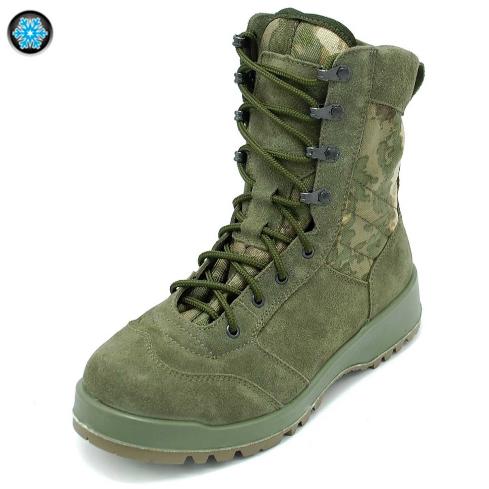 Ботинки утепленные с флисом м.500340ат «URBAN G.R.O.M. CAMO AT»