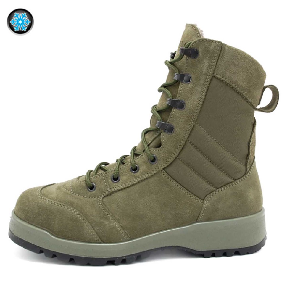 Ботинки зимние м.500341о «URBAN G.R.O.M. WOOL OLIVE» (шерстяной мех)