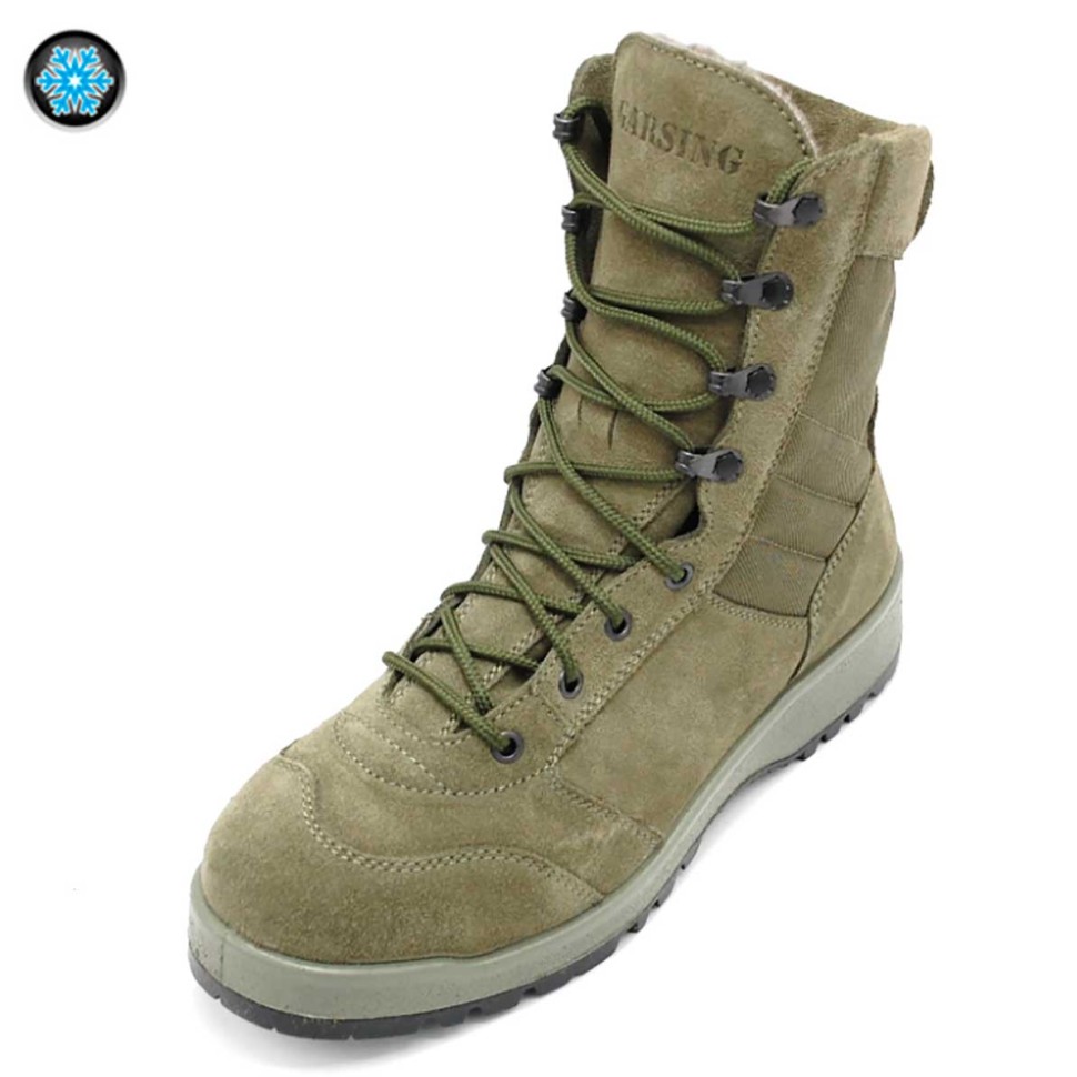 Ботинки зимние м.500341о «URBAN G.R.O.M. WOOL OLIVE» (шерстяной мех)