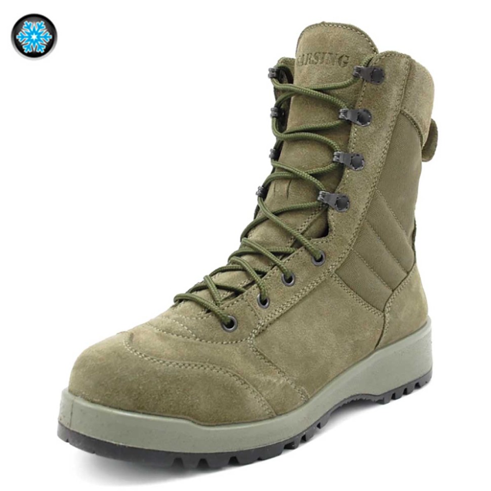 Ботинки зимние м.500341о «URBAN G.R.O.M. WOOL OLIVE» (шерстяной мех)