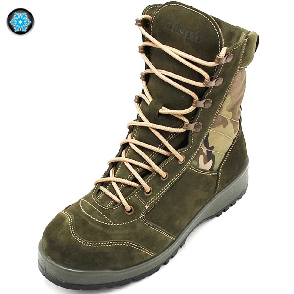 Ботинки зимние м.500341мо «URBAN G.R.O.M. WOOL CAMO MULTI» (шерстяной мех)
