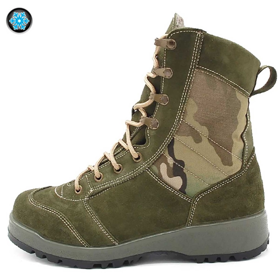 Ботинки зимние м.500341мо «URBAN G.R.O.M. WOOL CAMO MULTI» (шерстяной мех)