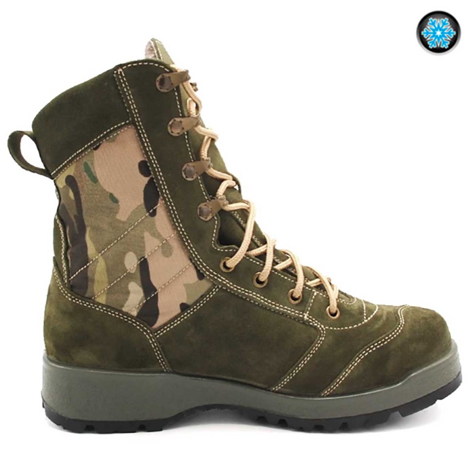 Ботинки зимние м.500341мо «URBAN G.R.O.M. WOOL CAMO MULTI» (шерстяной мех)