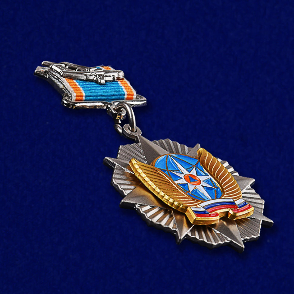 Знак «Отличник Авиации» МЧС России (Самолет)