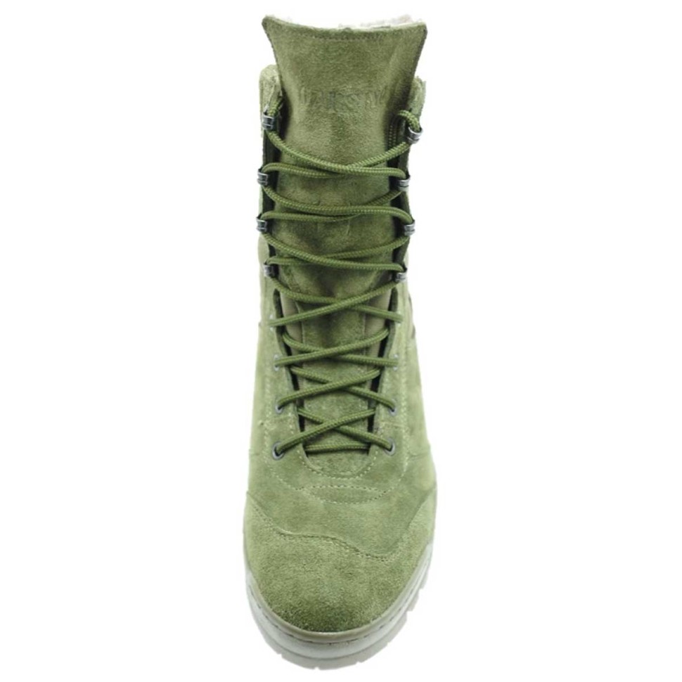 Ботинки (берцы) зимние м.00341о «G.R.O.M. WOOL OLIVE»