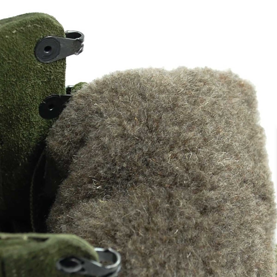 Ботинки (берцы) зимние м.00341о «G.R.O.M. WOOL OLIVE»