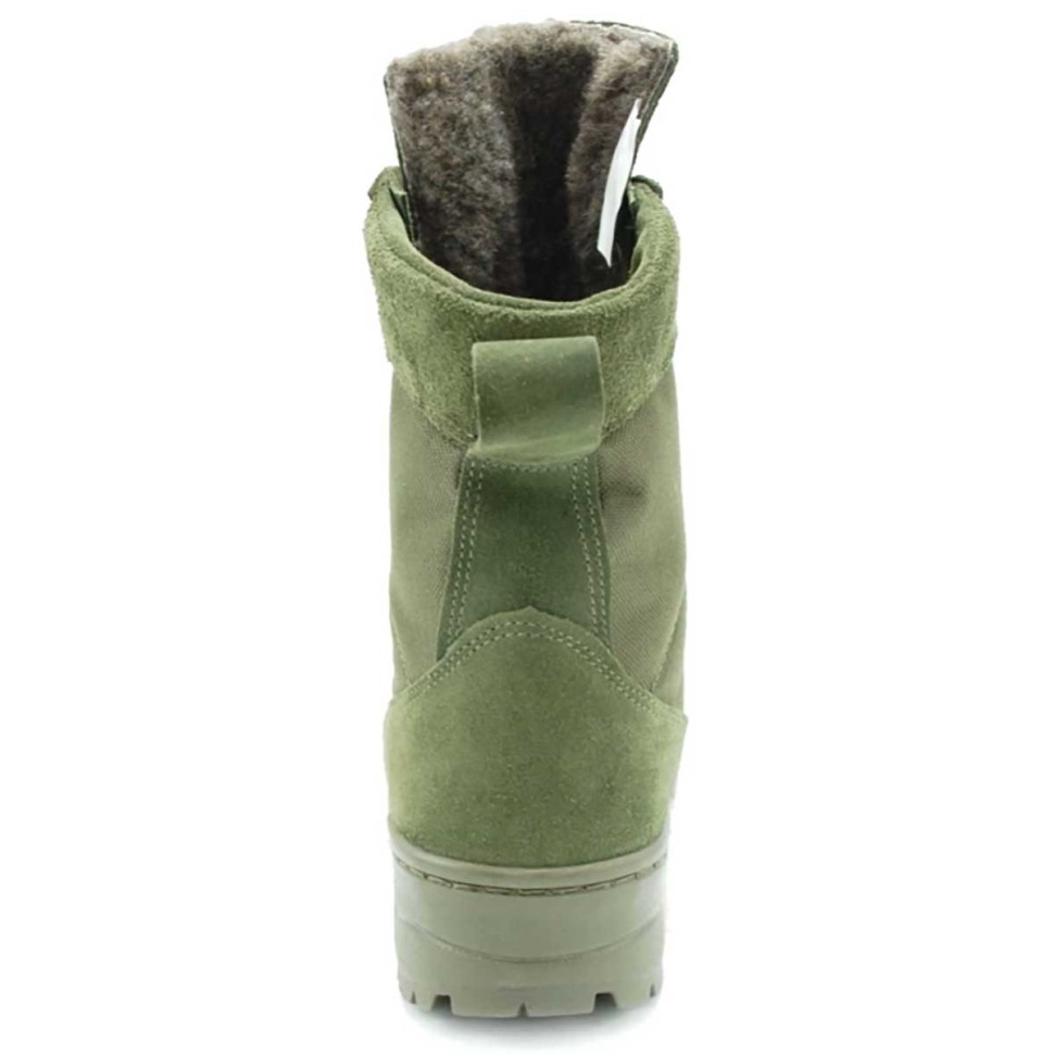 Ботинки (берцы) зимние м.00341о «G.R.O.M. WOOL OLIVE»