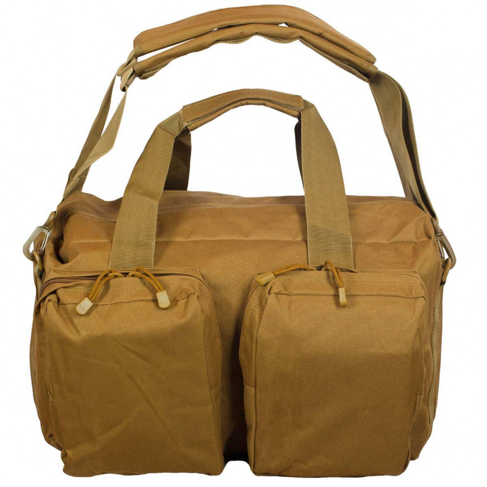 Армейская дорожная сумка-рюкзак 35-40 литров (койот браун)