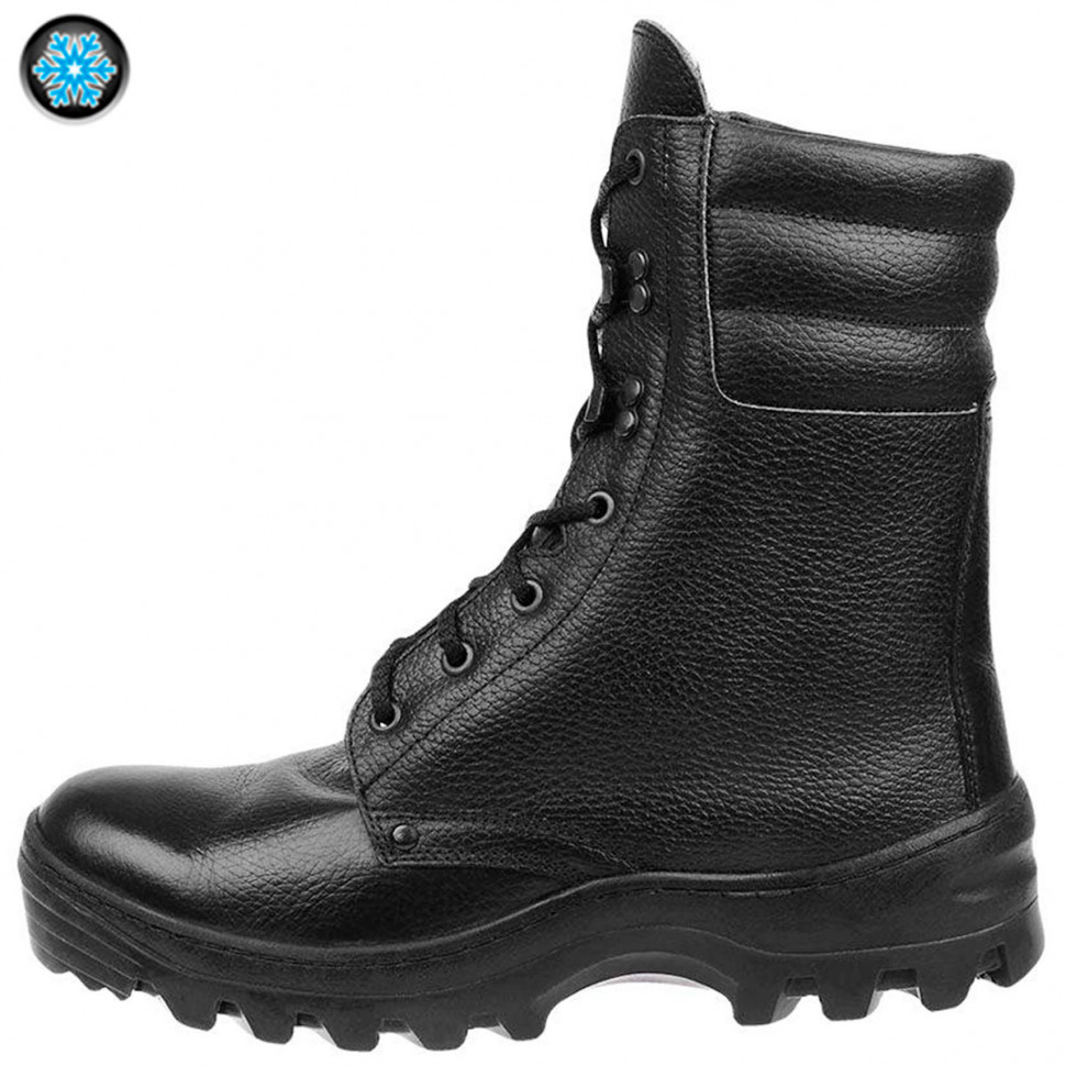 Берцы зимние м 0830 CORPORAL  (натуральный мех)