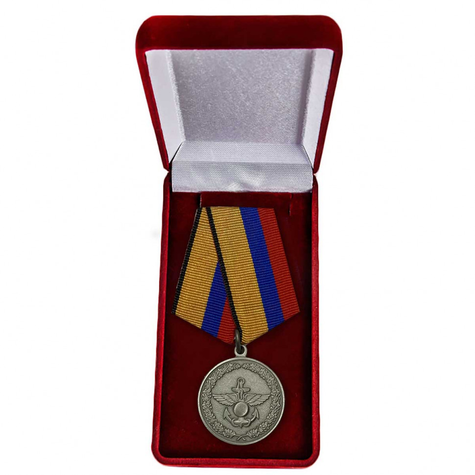 Медаль «За Отличие В Учениях» МО РФ (Наградной Футляр)