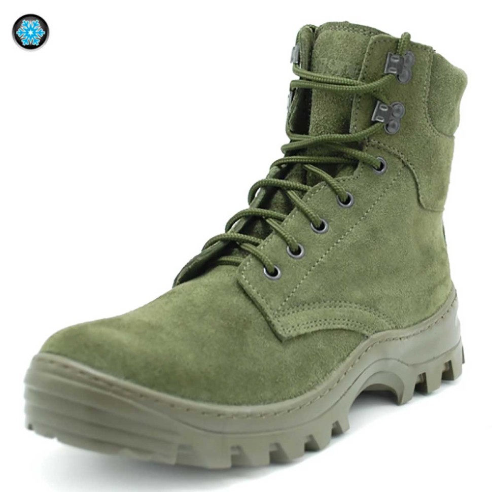Ботинки (берцы) зимние м.0329о «PILOT WOOL» шерстяной мех
