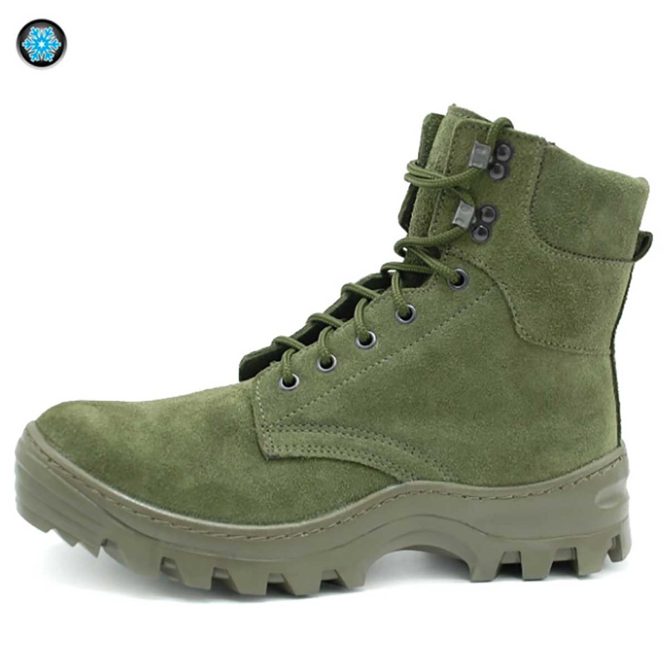 Ботинки (берцы) зимние м.0329о «PILOT WOOL» шерстяной мех