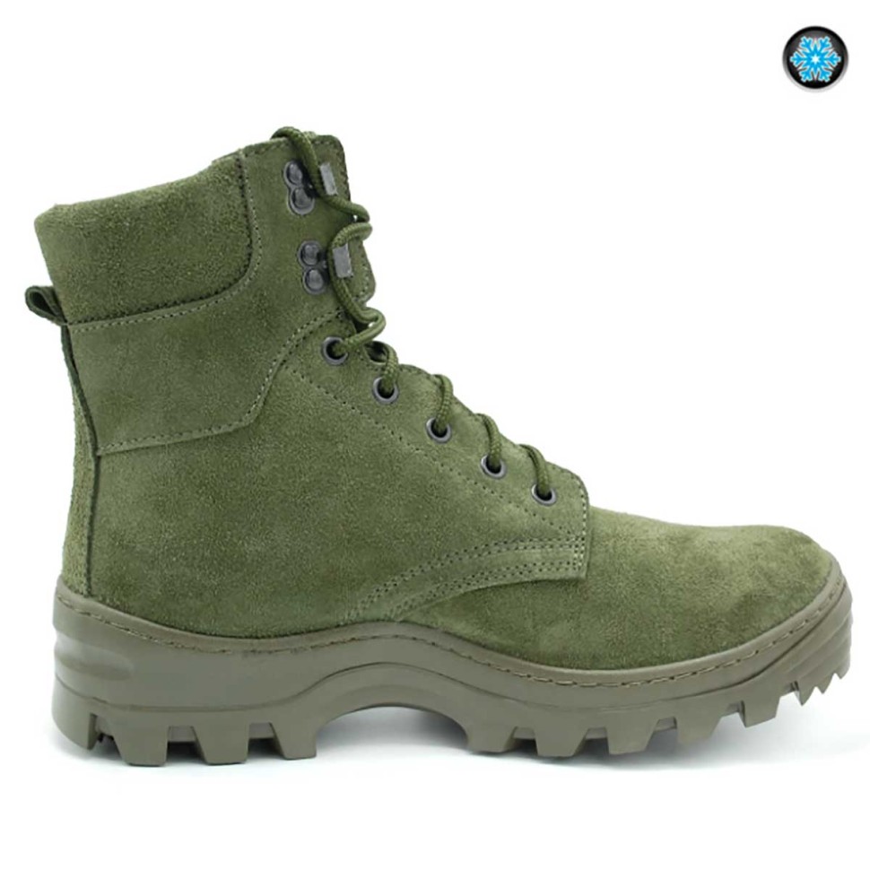 Ботинки (берцы) зимние м.0329о «PILOT WOOL» шерстяной мех