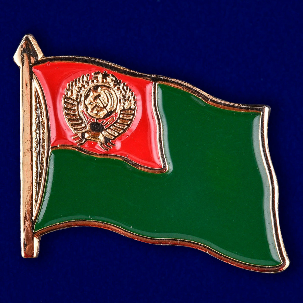 Значок фрачный «Флаг Пограничных войск СССР»