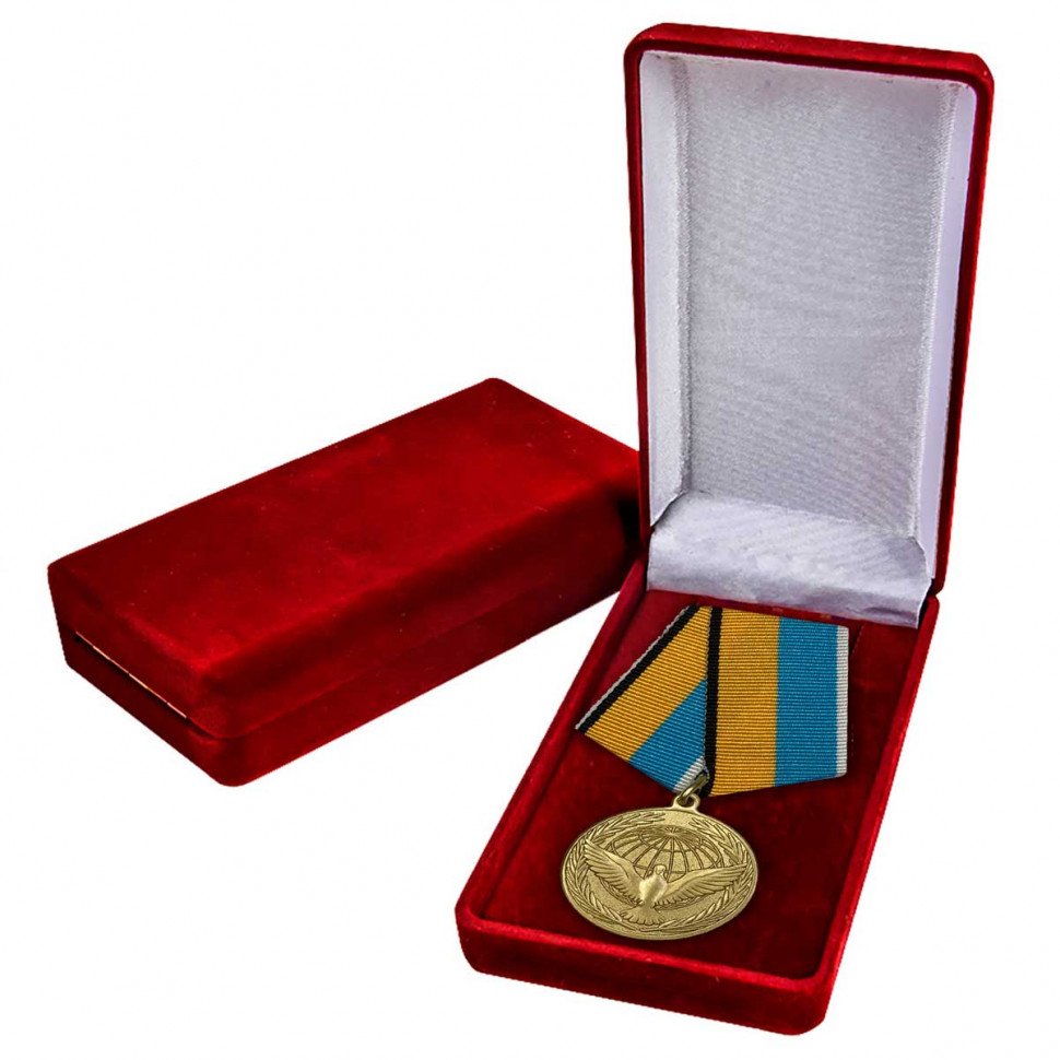 Медаль «Участнику Миротворческой Операции» В Подарочном Футляре