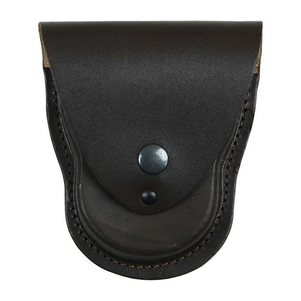 Чехол для наручников «БРС» кожаный формованный черный